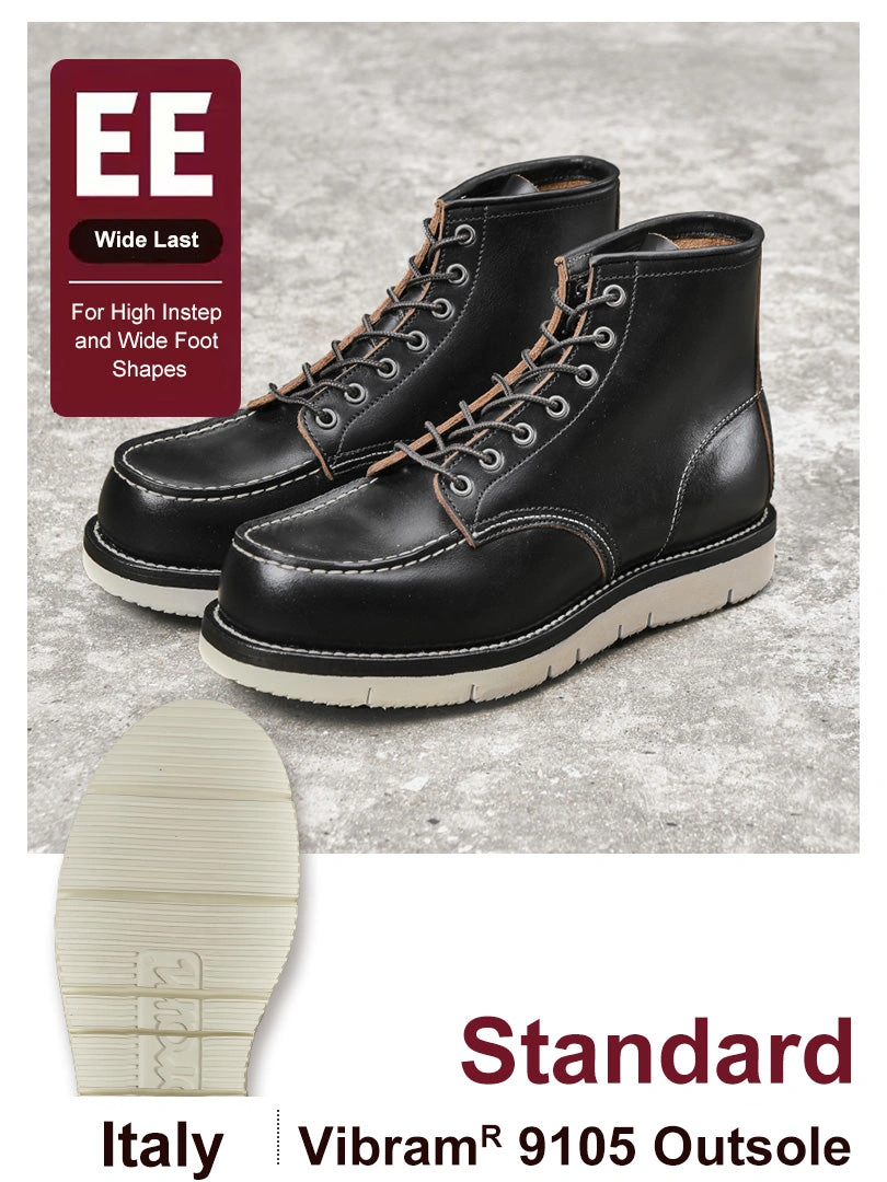 Centurion, le cuir pleine fleur qui brave le temps. Vibram pour l'éternité ! L'authentique botte.