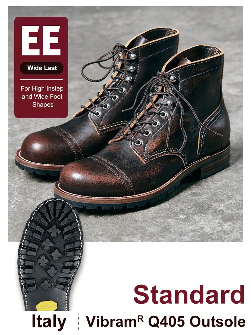 Bottes Paratrooper Héritage: Style Intemporel, Goodyear Welt Authentique, Semelle Vibram Impeccable.